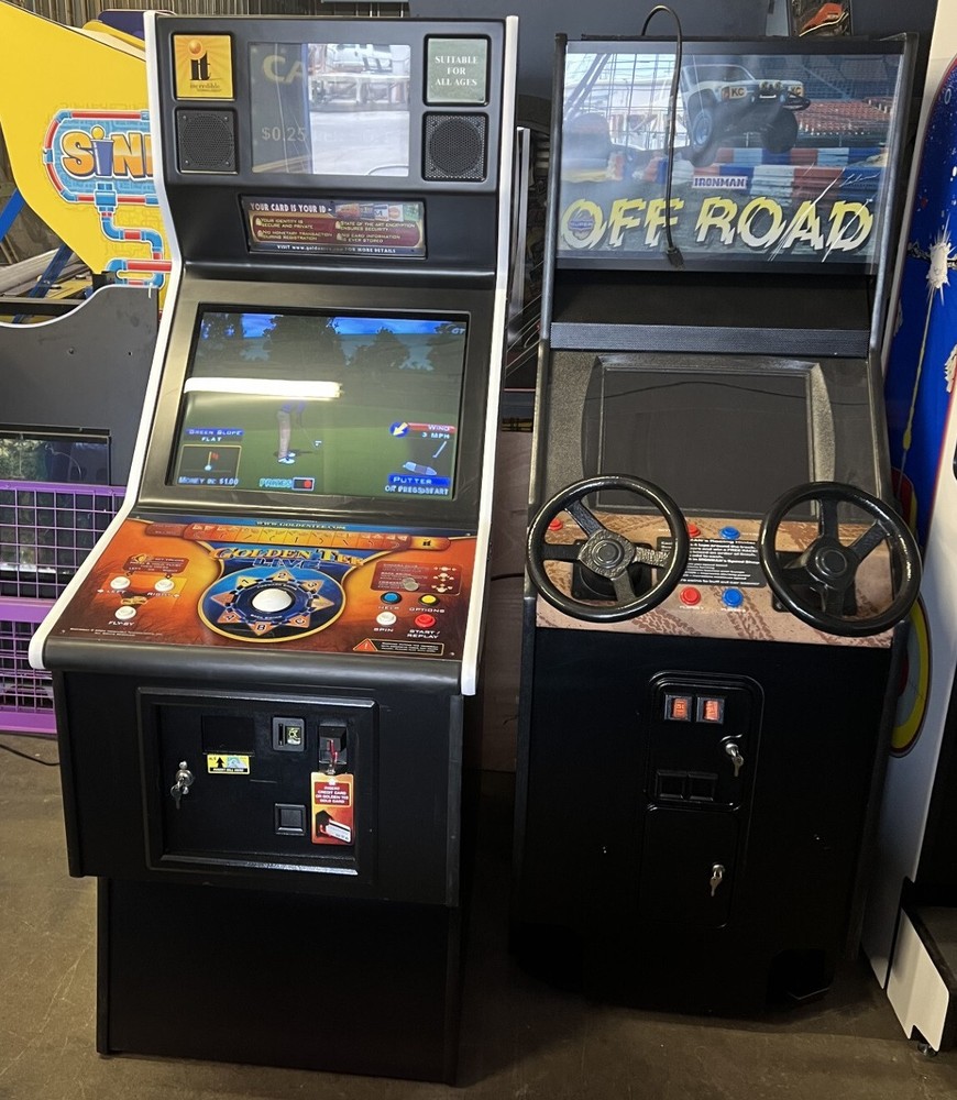 GOLDEN TEE ARCADE MACHINE by IT (Excellent Condition)