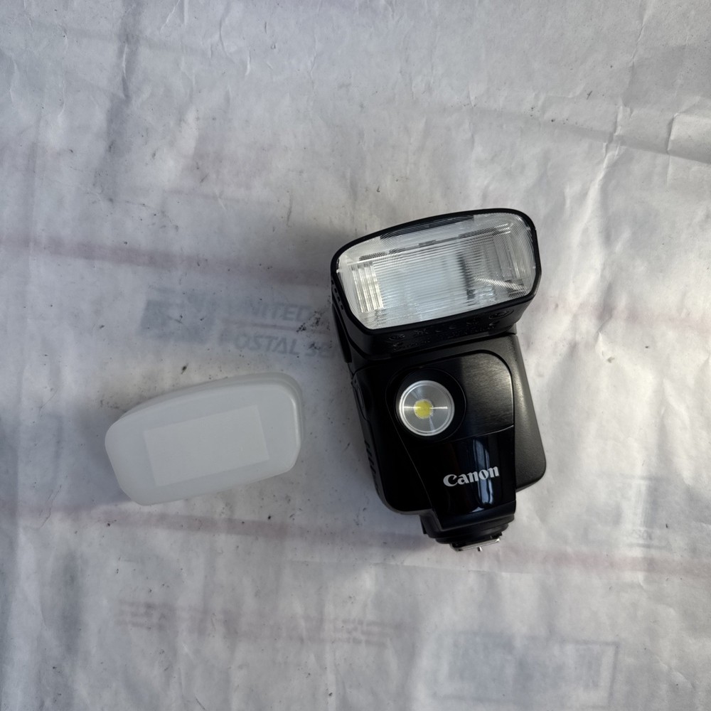 Canon Speedlite 320EX Shoe Mount Flash Tested & Working !