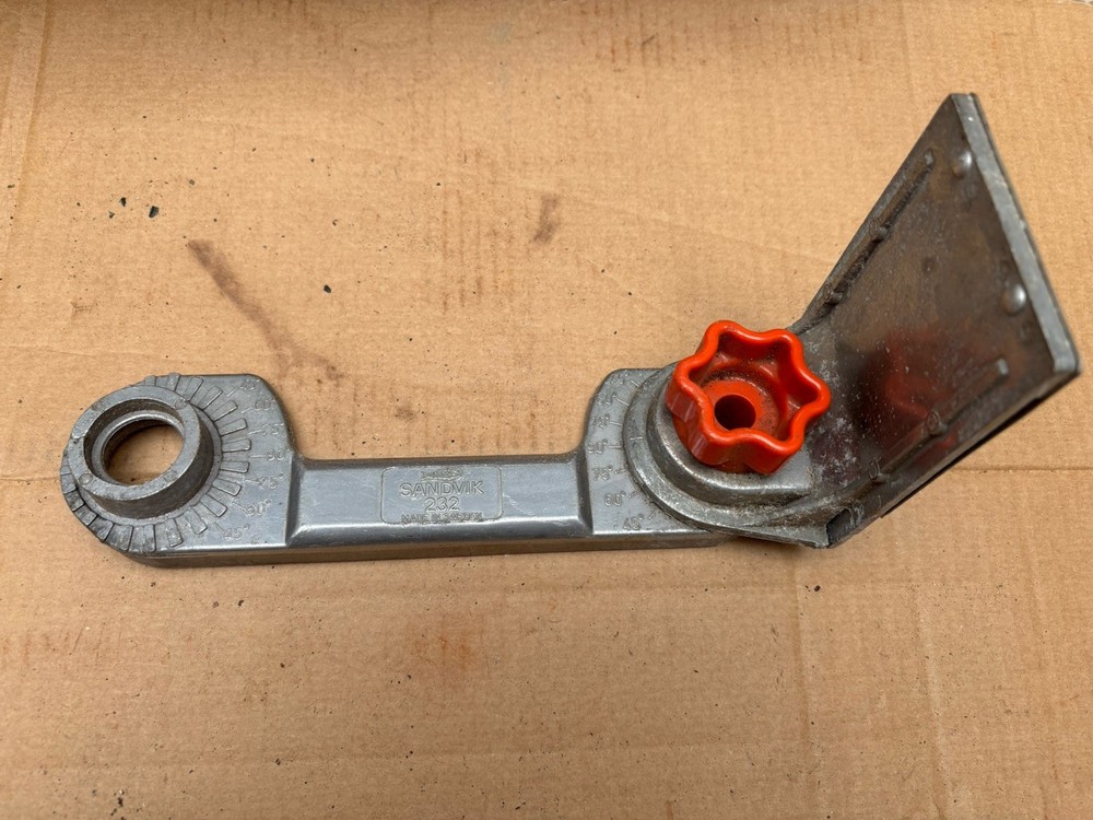 Vintage Sandvik Coromant 232L adjustable angle tool holder