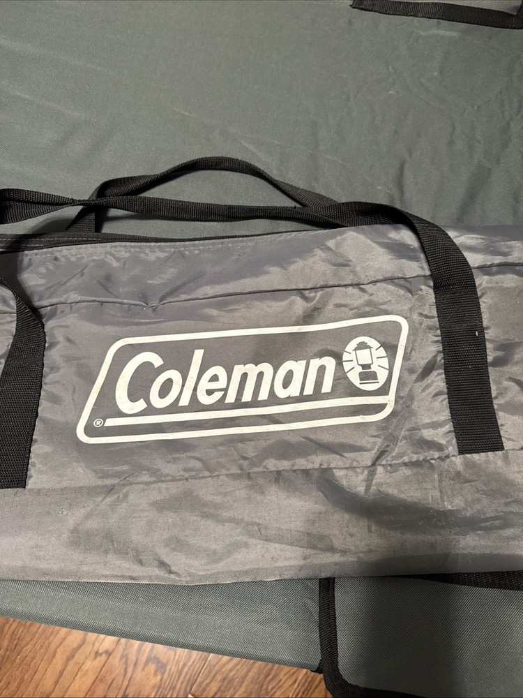 Coleman Pack-Away Cot Used, No Side Table.