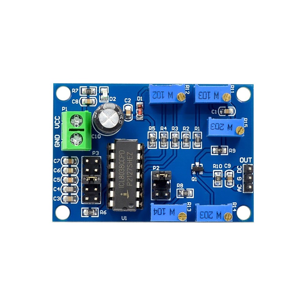 ICL8038 Low/Medium Frequency Waveform Signal Generator Sine Wave Signal Source