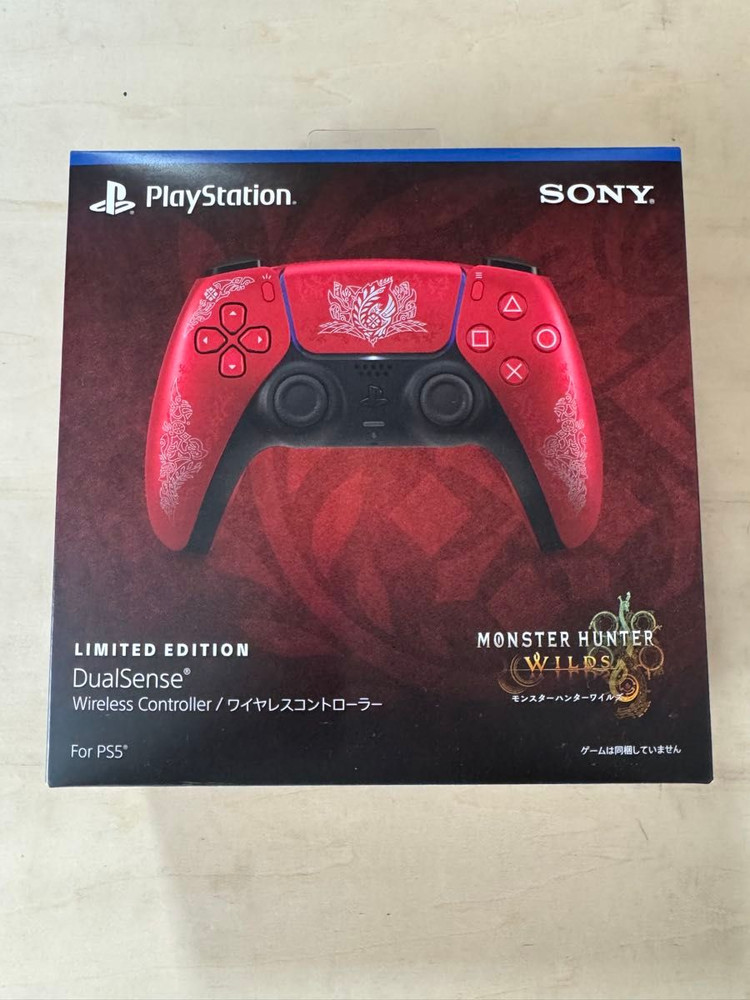 Sony PS5 DualSense Wireless Controller Monster Hunter Wilds Limited Edition NEW