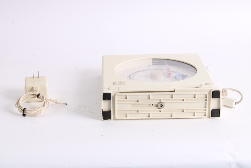 Omega CT485B Temperature / Humidity Chart Recorder Tan - Fair Condition
