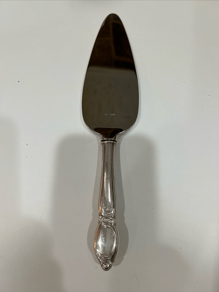 Mid Century Modern Stainless Wedding Pie/Cake Knife/Server Approximately 11”.