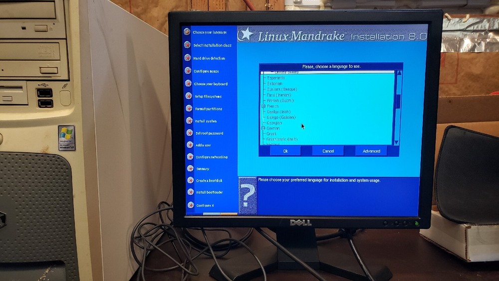 Linux Mandrake 8.0 x86 Installation DVD