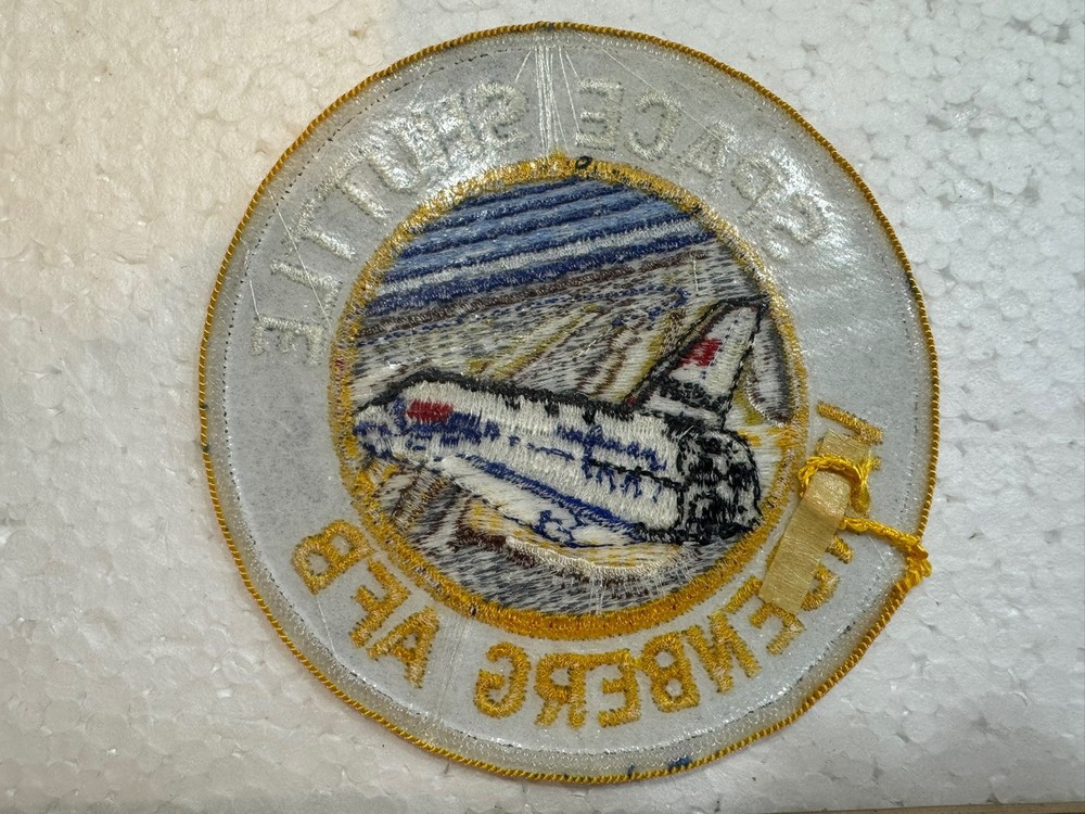 Vintage Space Shuttle Vandenberg AFB Air Force NASA Patch
