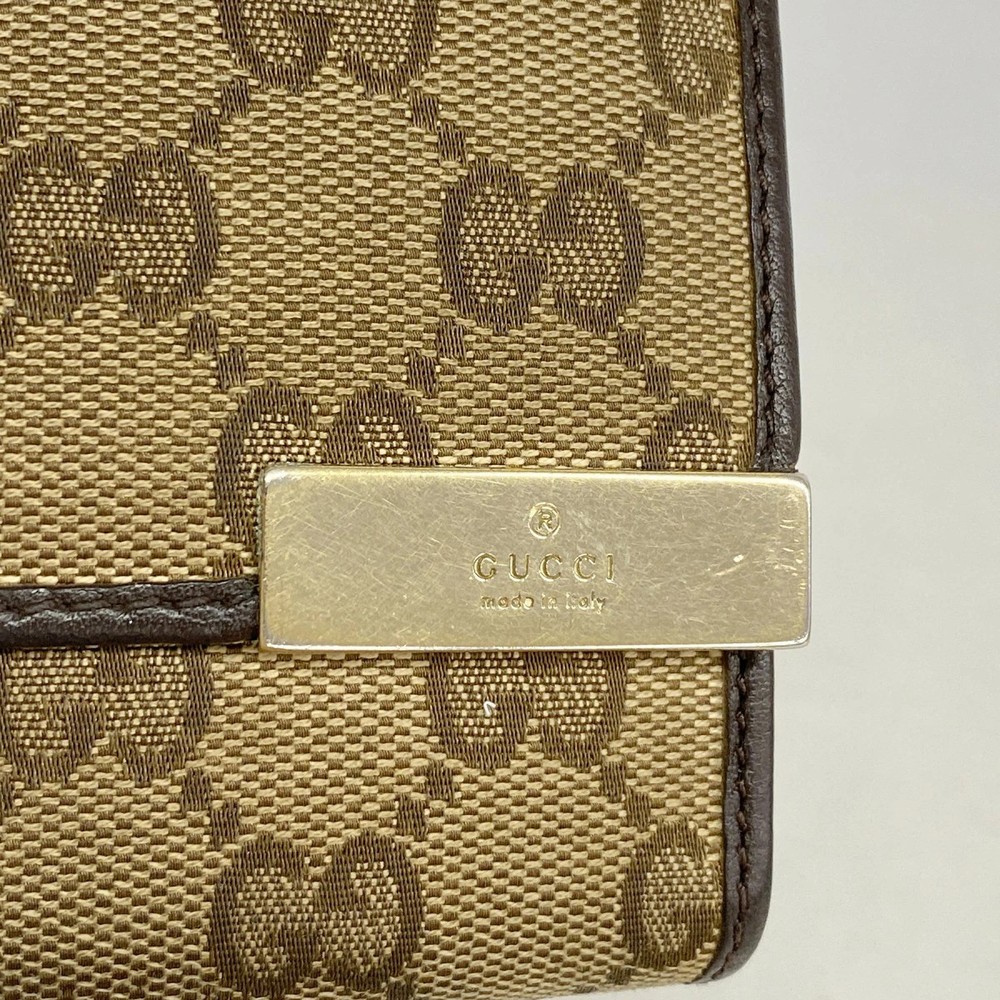 Gucci GG Canvas Long Wallet