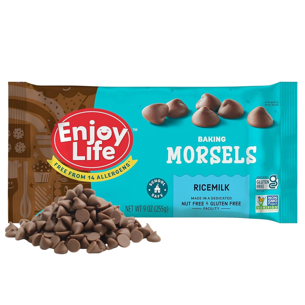 Ricemilk Baking Morsels, 9 Oz Bag