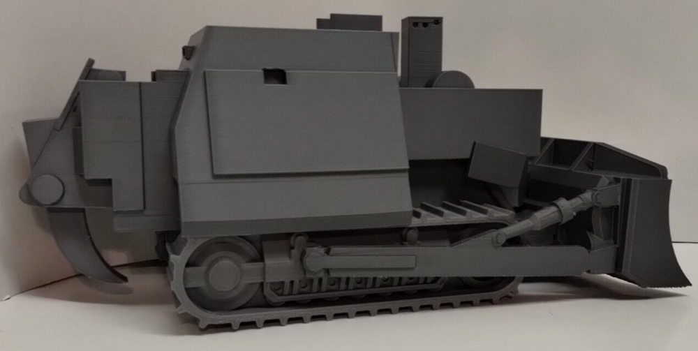 Large Komatsu D355a Killdozer Model 12” long , Newest & Most Accurate Design