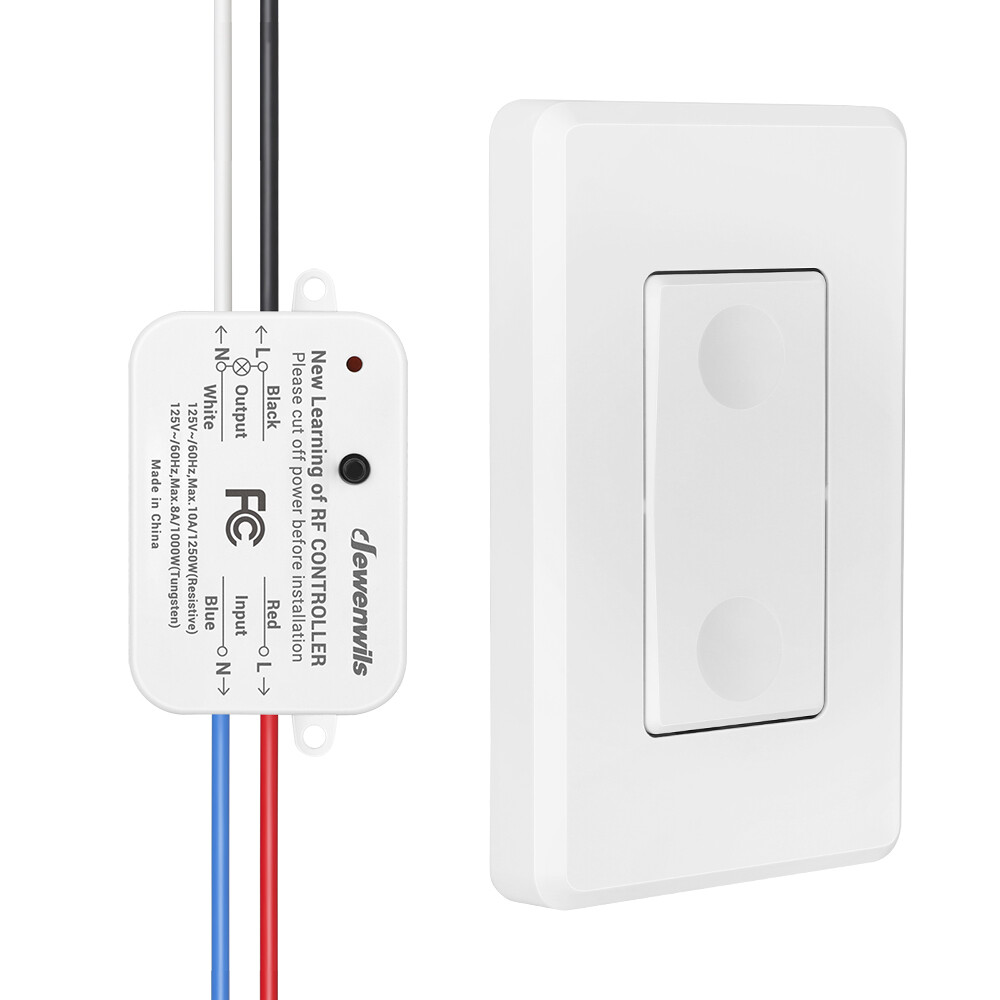 DEWENWILS Wireless Light Switch And Receiver Kit, Remote Control Wall Switch UDS