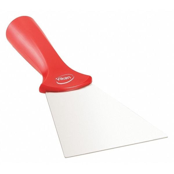 Vikan 40114 Scraper, Ss, Blade 4" W, Blade 3-3/4" L