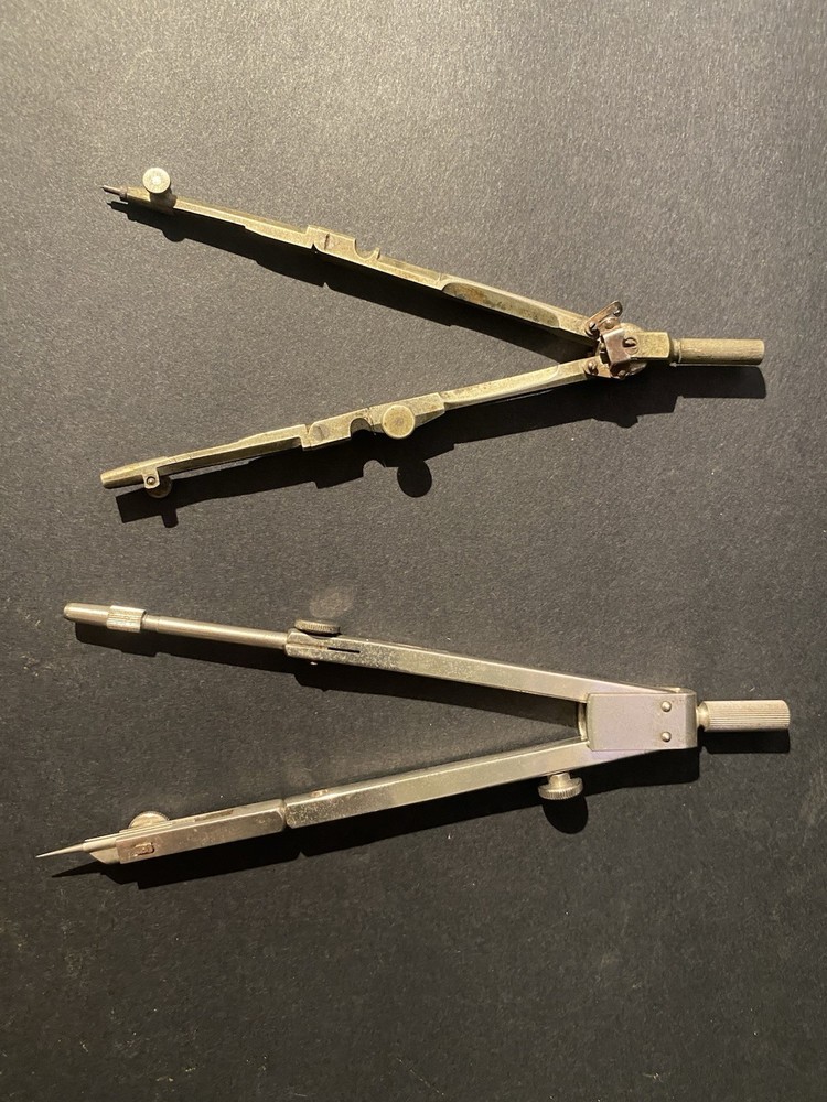 KEUFFEL & ESSER Vintage Drafting Compasses Set - Collectible Engineering Tools
