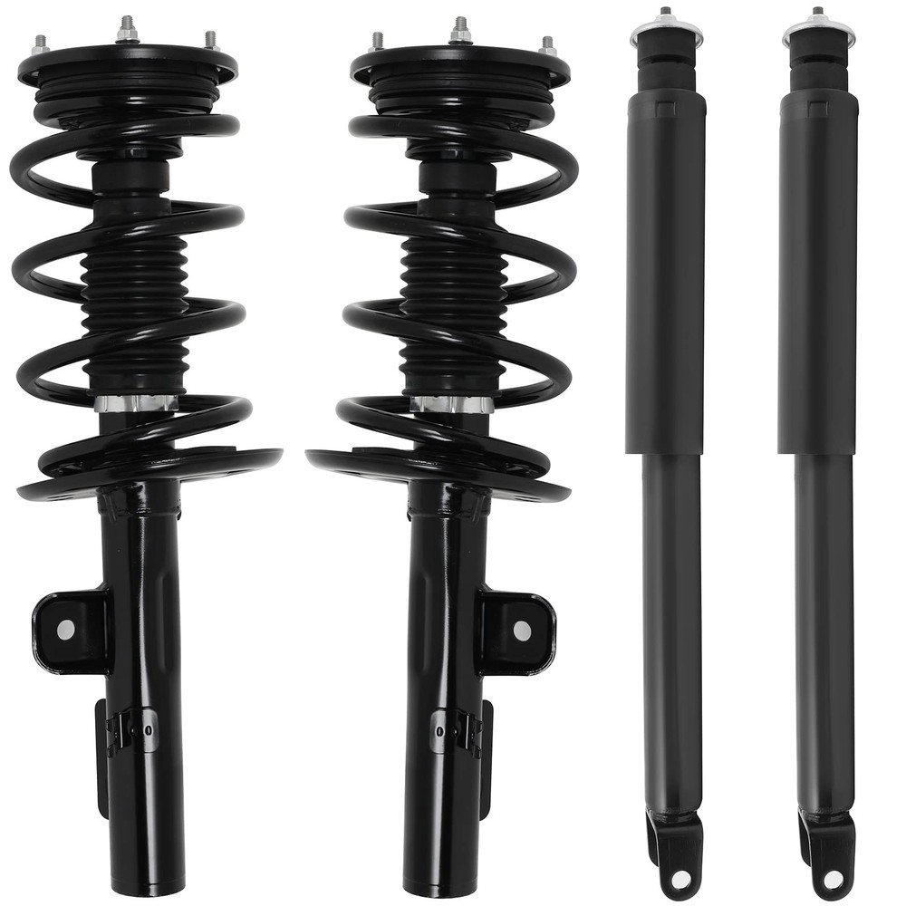 Front and Rear Complete Struts Assembly Shock Absorbers