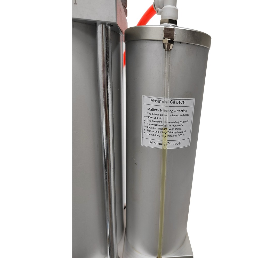 110V 8 Tons Pneumatic Punch Press Machine 17636Lbs with Controller 4 Columns