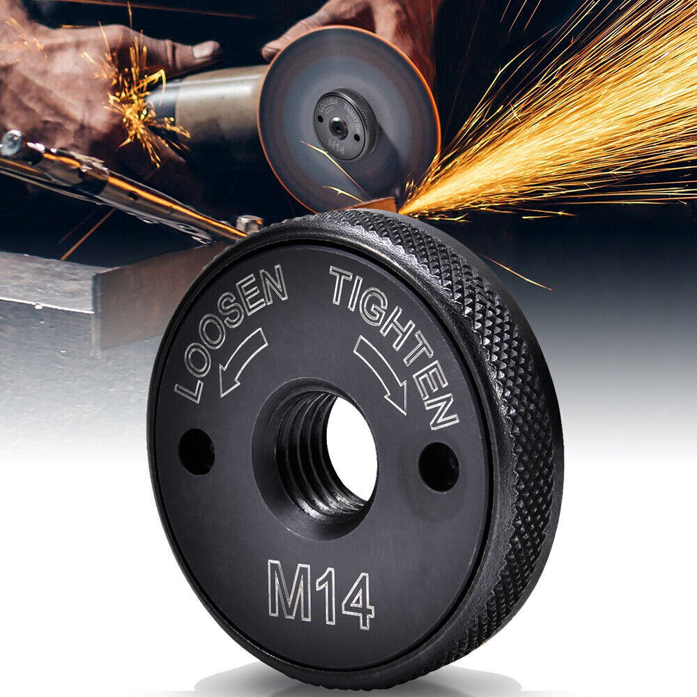 Self-Locking Pressure Plate For M14 Spindle Angle Grinder Quick-Release Nut Tool