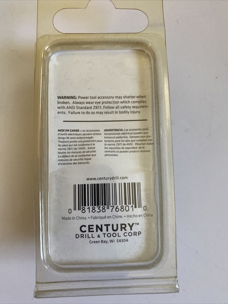 Century Drill & Tool 76801 Angle Grinder Thread Adapter