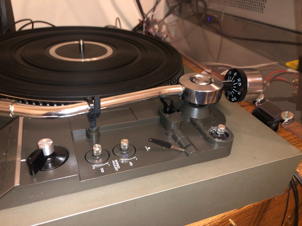 Working Vintage Technics SL-23 Turntable, New Belt