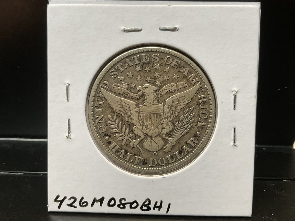 1908-O Barber Half