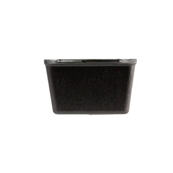 Lodge Cast Iron Bread Loaf Pan Rectangle Bakeware Baking Broiler Durable Black