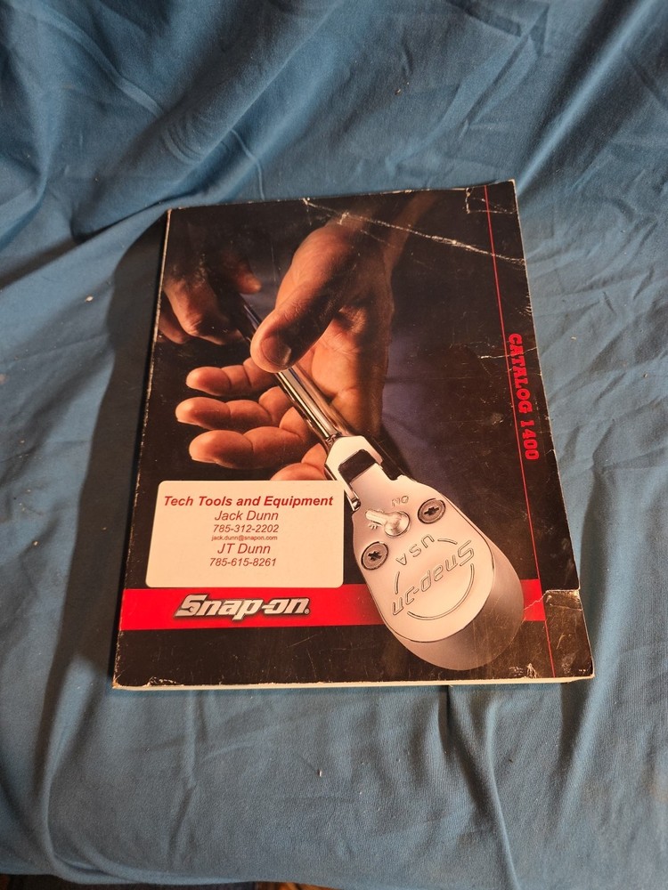 Snap-On-Tools Catalog 1400