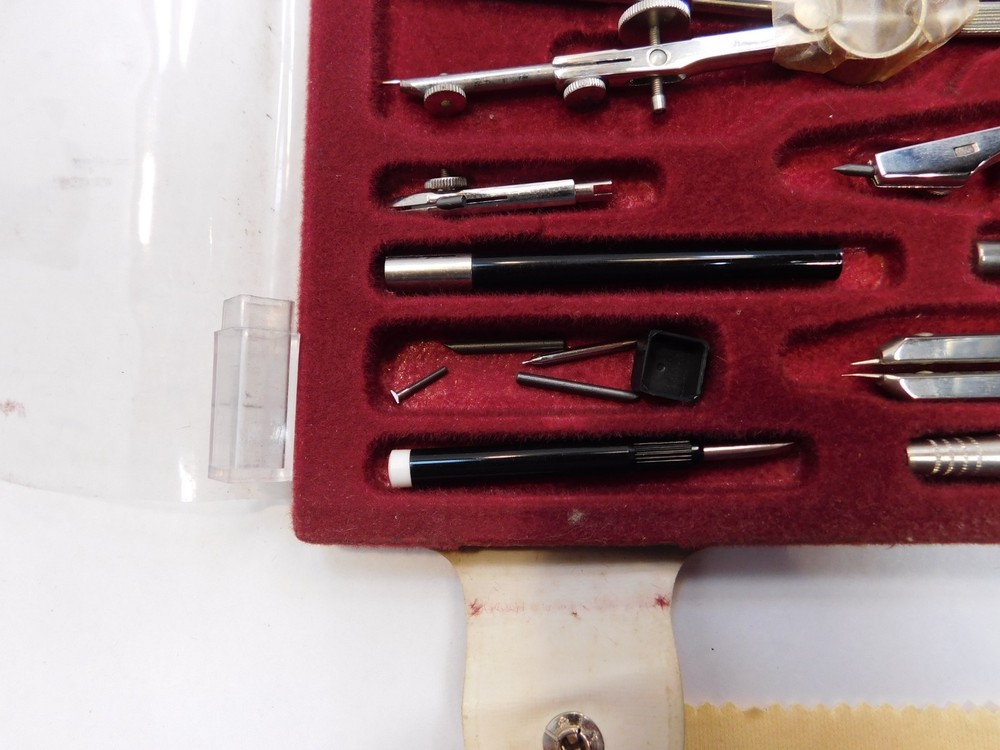 Central Instrument Co. Drafting Precision Drawing Set 595 K