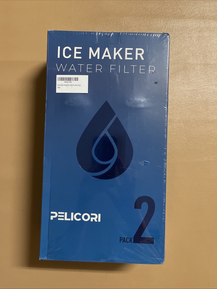 PELICORI Water Systems Ice Maker Water Filter 2 Pack Brand New Sealed