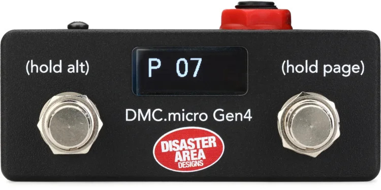 Disaster Area Designs DMC.micro Gen4 MIDI Footswitch Controller