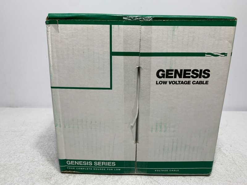 Genesis 11031101 Cable 22/4 Solid 1000' White