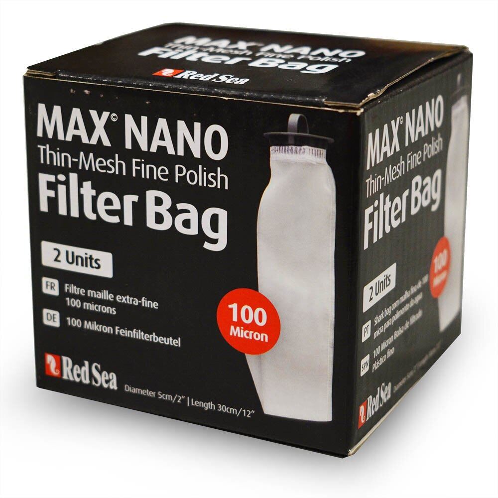 Max Nano 100 Micron Thin Mesh Filter Sock (2 Units) - Red Sea