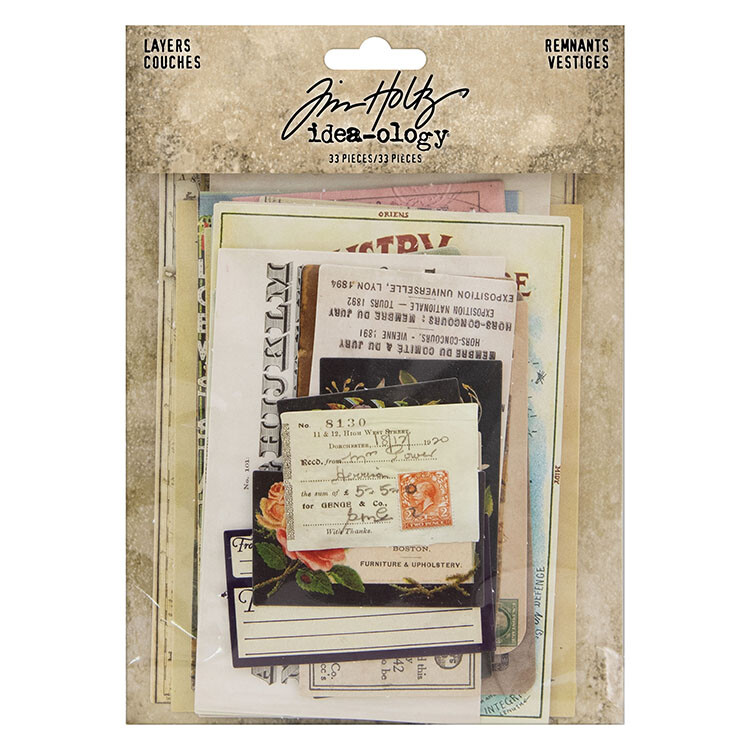 Tim Holtz ~ LAYERS ~ Remnants ~ Idea-ology