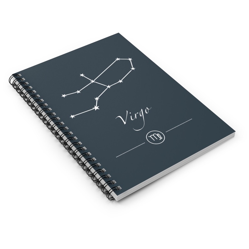 VIRGO Zodiac Constellation Writing Journal Diary Notebook Birthday Gift