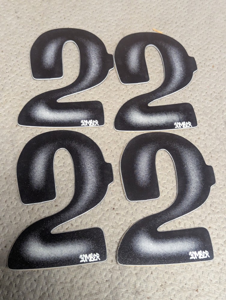 NOS Bomber #2 Plate Number Digit