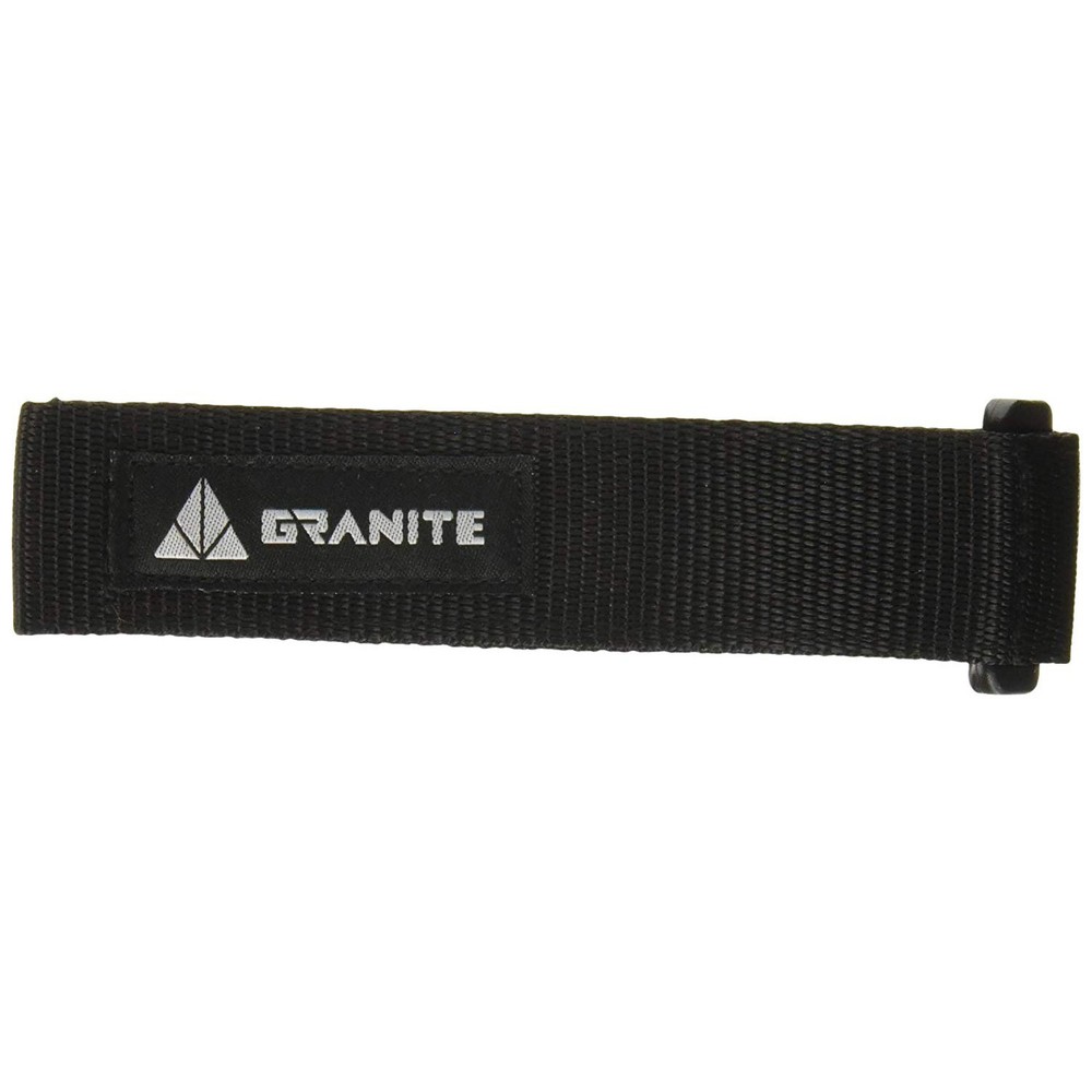 Granite-Design Rockband Black Lightweight Cargo Carrier Strap with Secure Hook