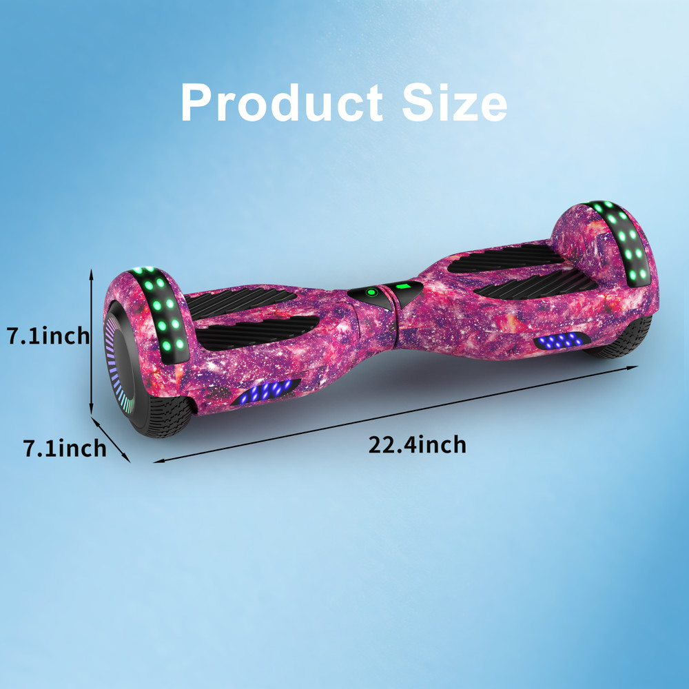 Commugo Hoverboard Bluetooth All Terrain Hover Board LED APP Control UL 2272
