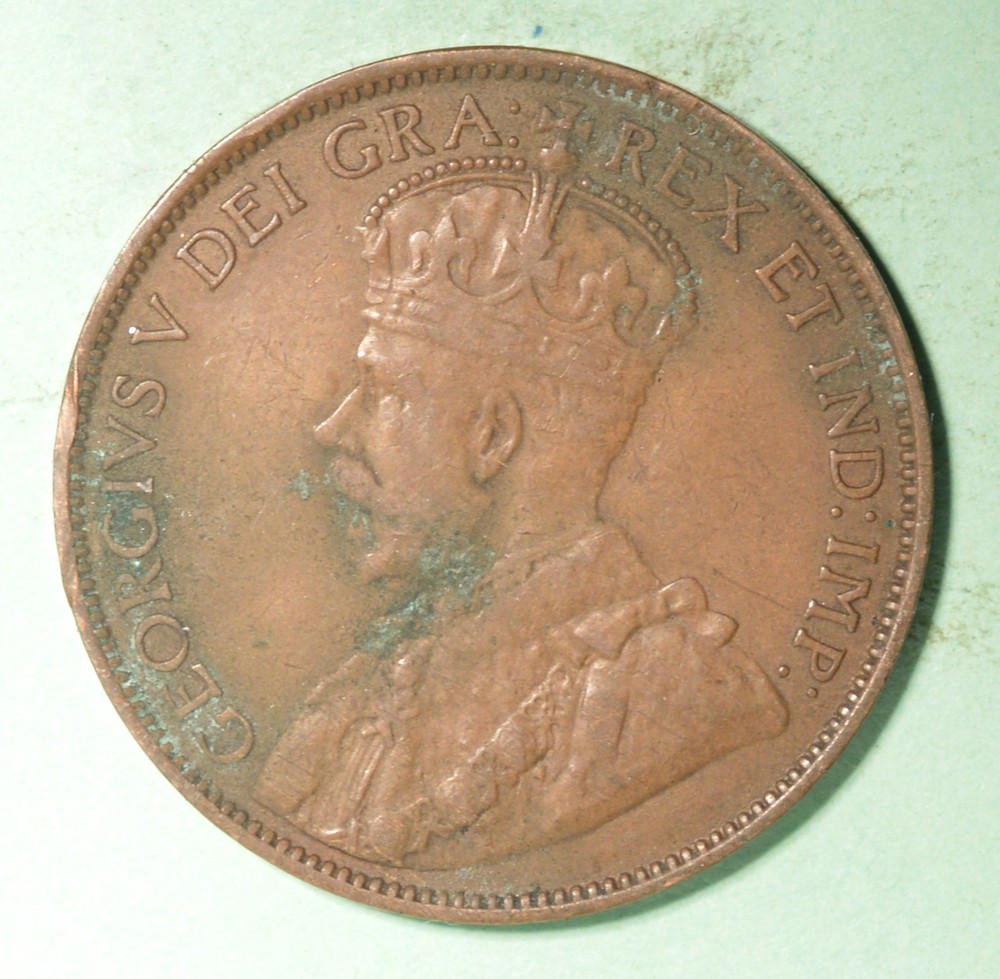 1913 - Canada Large Cent - INV# X-92