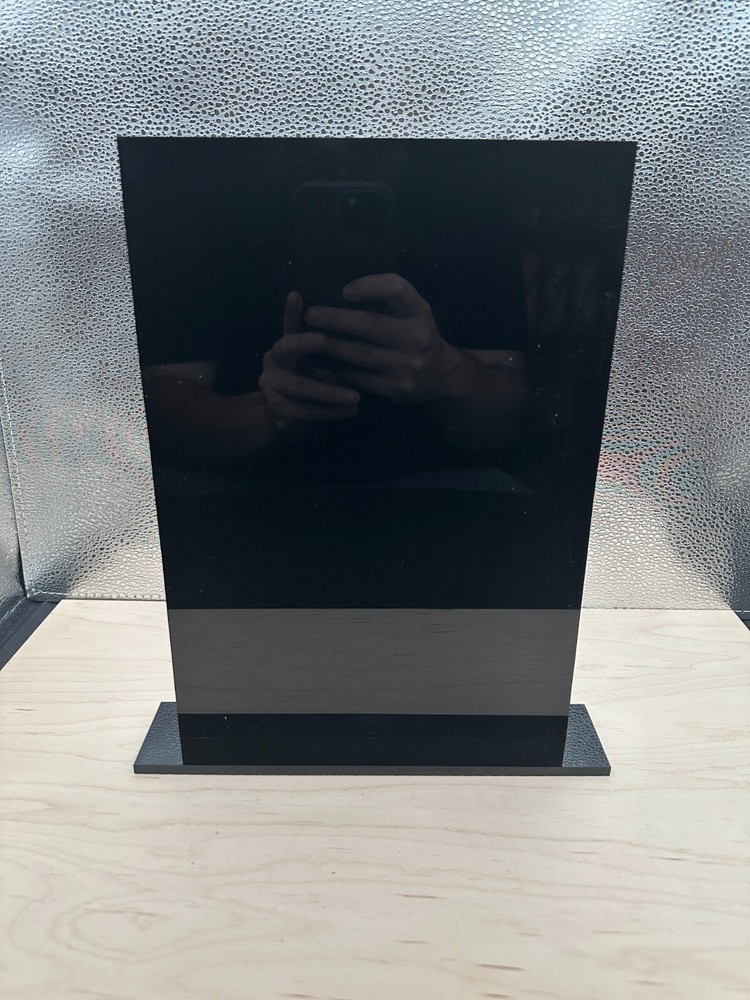 Modern Comic Book Holder Heavy Duty Acrylic Magnetic Display Case W Display Base