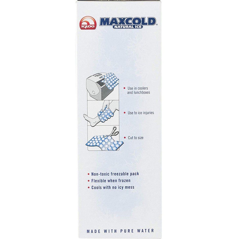IGLOO MaxCold 44-Cube Natural Ice Sheet - Blue