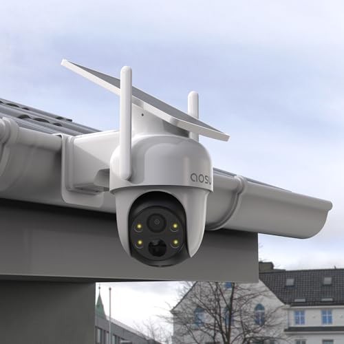HOLACA Gutter Mount Compatible with Aosu Solar Security Camera Wireless