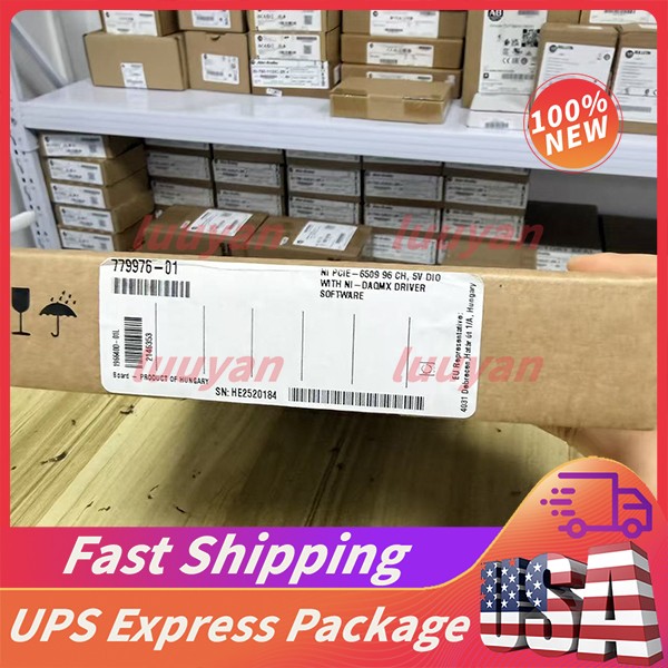 1PC NEW National Instruments PCIE-6509 Digital I/O Interface Card Free Ship