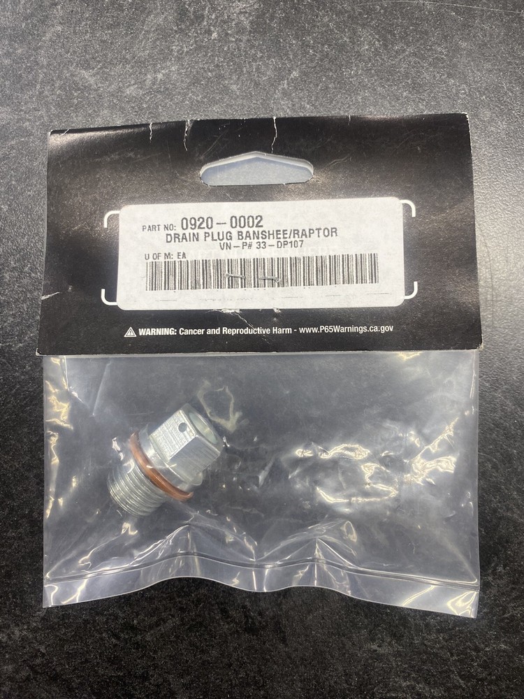 Moose Racing Drain plug For Banshee And Raptor