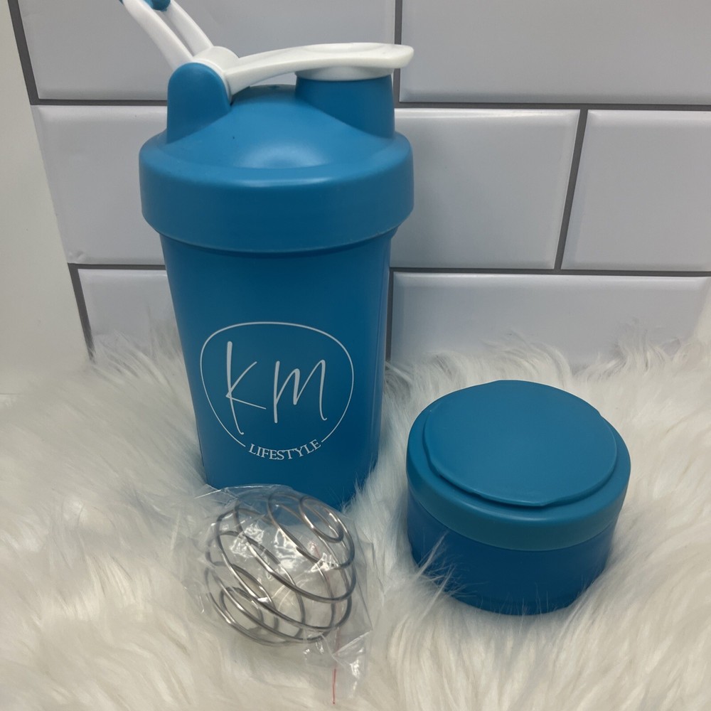 450 ml Protein Supplement Shaker Bottle + Pill Tray and Two Compartments
