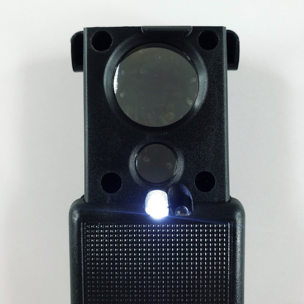 Currency Inspection Loupe - UV Security Checker - Authentication Magnifier Tool