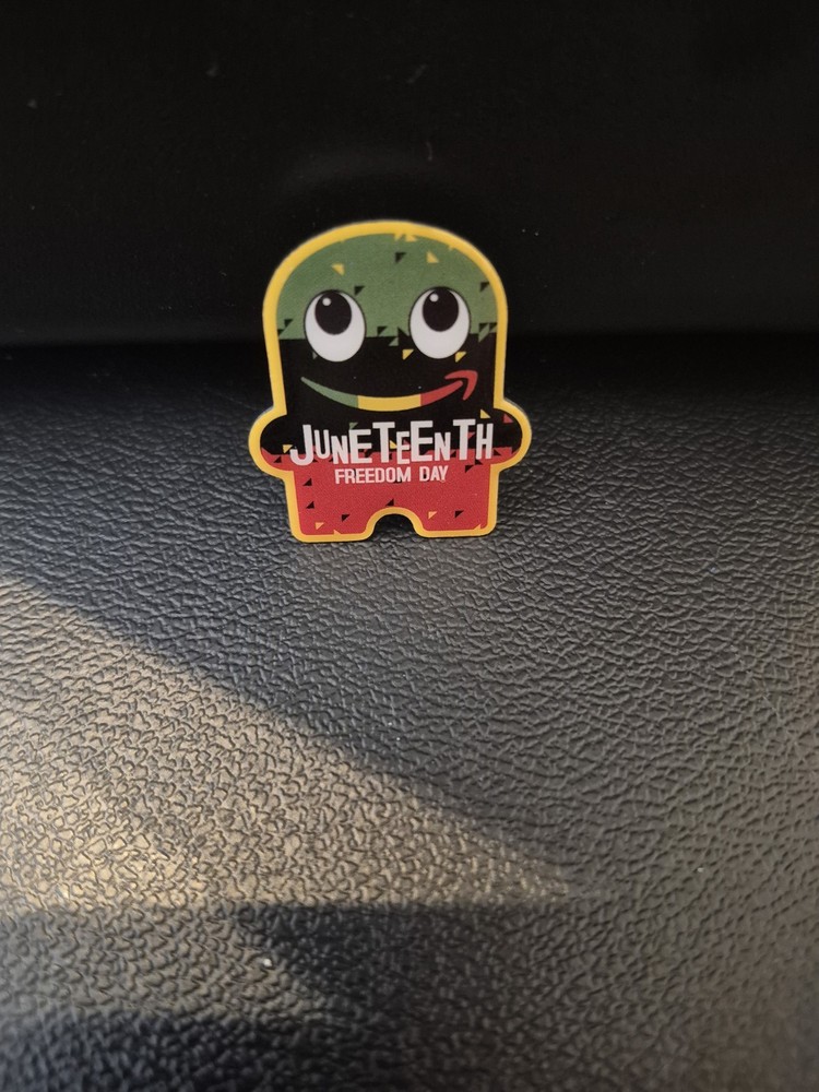 Amazon Juneteenth Freedom Day Peccy Pin