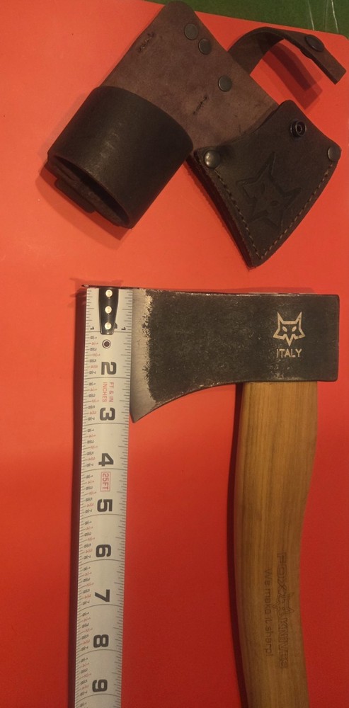 FOX KNIVES - AXE FX-700- Axe with Leather Sheath