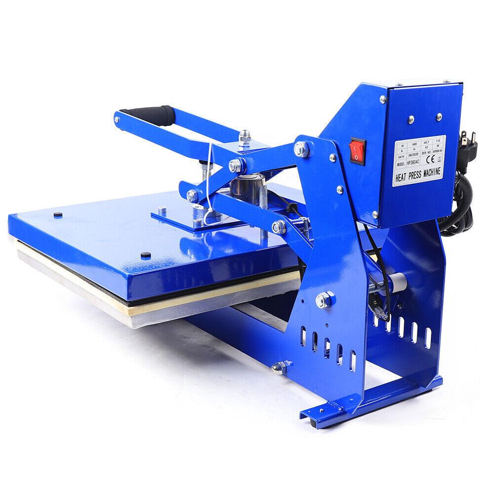 16*20inch Large Format Auto Open Clamshell Heat Press Machine Horizontal Version