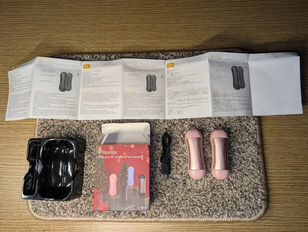 Fandliss Rechargeable Hand Warmers - Open Box