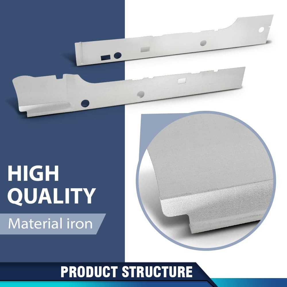 Inner Rocker Panel Pair for F150 Extended Cab 2004-2008 Gray Left Right