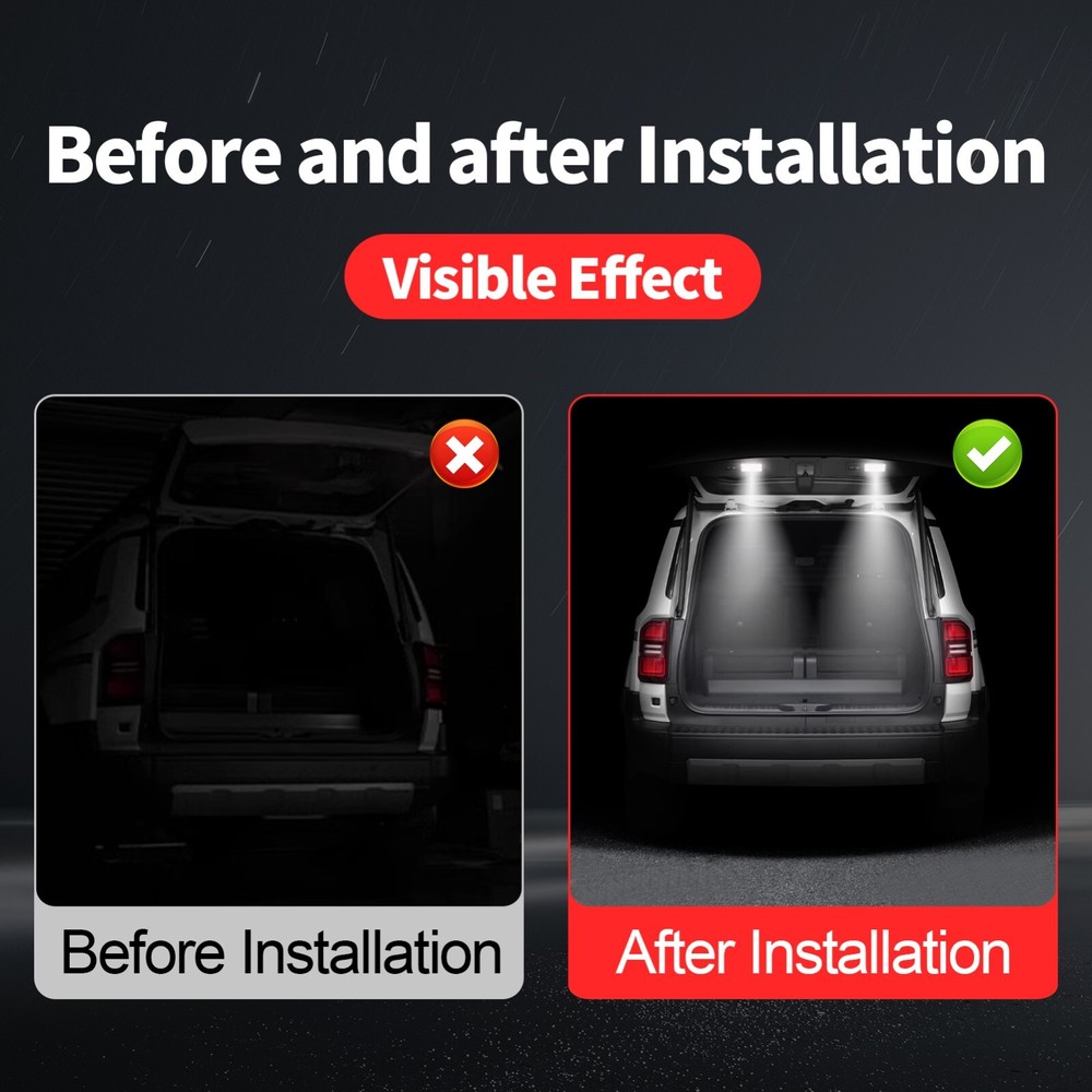 For 2024 2025 Lexus Gx550 Tailgate Lighting Warning Light Upgraded Accessories