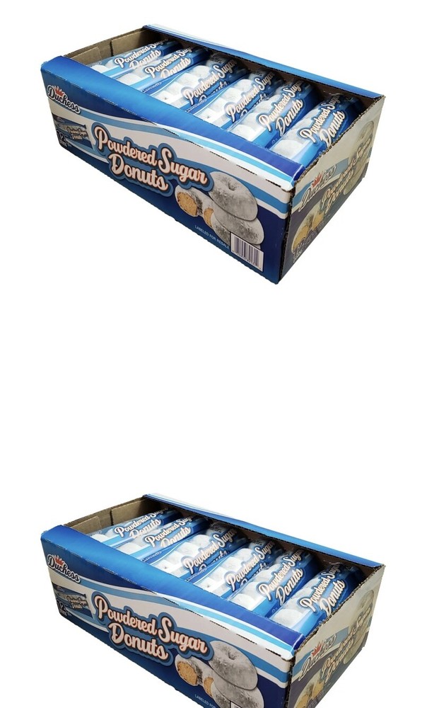 Duchess Powdered Sugar Donuts (3oz / 12pk) X 2