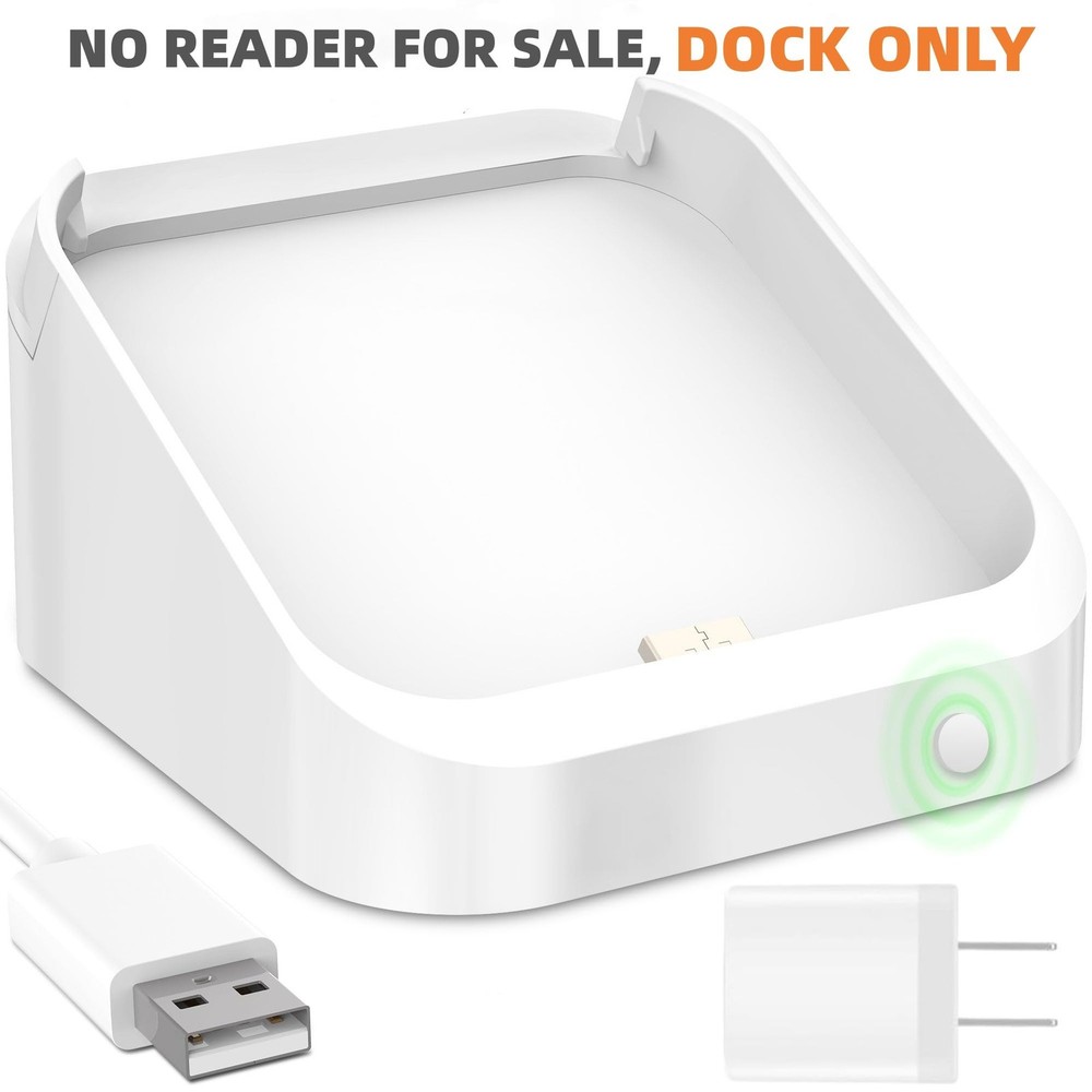 Square Dock for Reader 2nd Generation, Holder Stand White